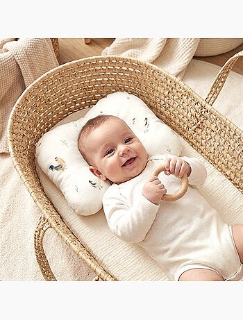 Cuscino poggiatesta per neonato in mussola di cotone | SEVIRA KIDS