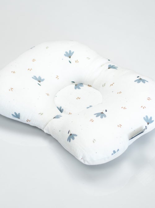 Cuscino poggiatesta per neonato in mussola di cotone | sevira kids | sevira kids - Kiabi Cuscino poggiatesta per neonato in mussola di cotone | sevira kids | sevira kids - Kiabi