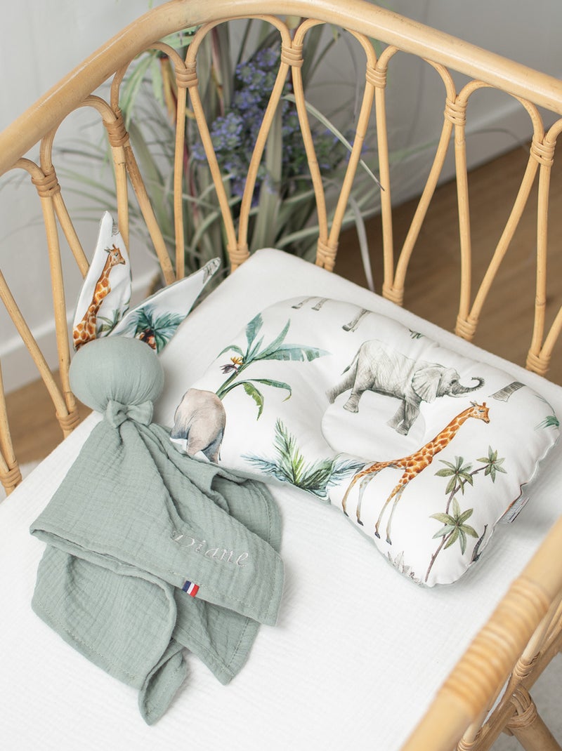 Cuscino poggiatesta per neonato in mussola di cotone | sevira kids | sevira kids Bianco - Kiabi