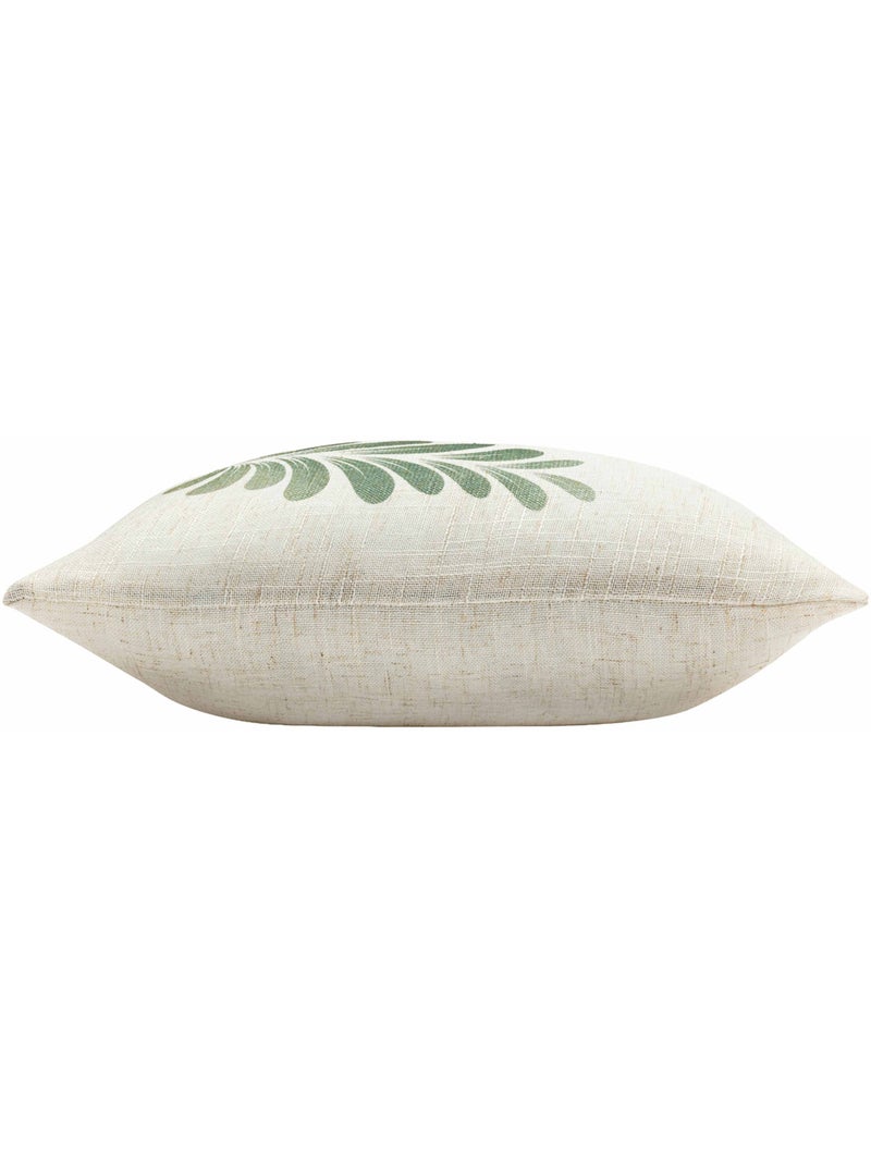 Cuscino Polyline con stampa di foglie Verde - Kiabi