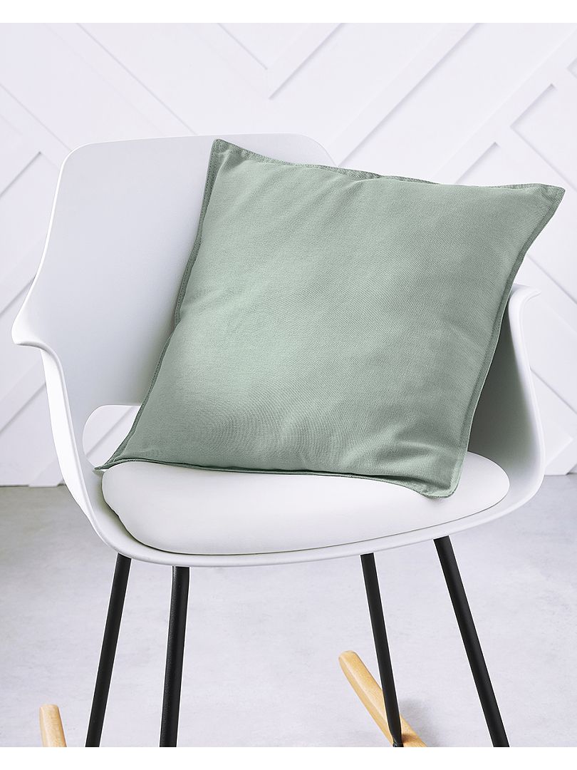 Cuscino quadrato in cotone Verde - Kiabi