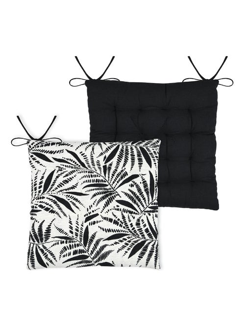 Cuscino quadrato per sedia con motivo di fogliame tropicale in cotone - Kiabi Cuscino quadrato per sedia con motivo di fogliame tropicale in cotone - Kiabi