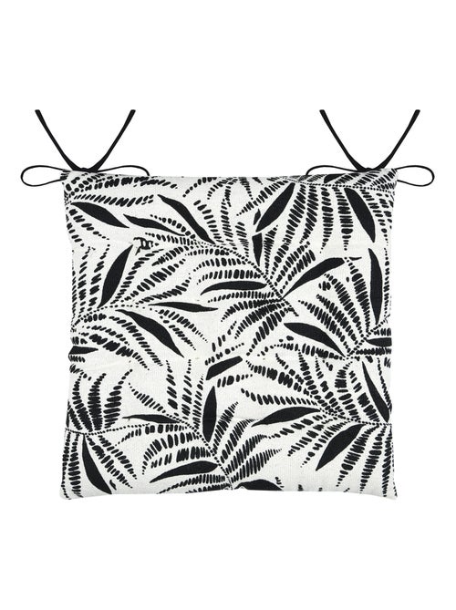Cuscino quadrato per sedia con motivo di fogliame tropicale in cotone - Kiabi Cuscino quadrato per sedia con motivo di fogliame tropicale in cotone - Kiabi