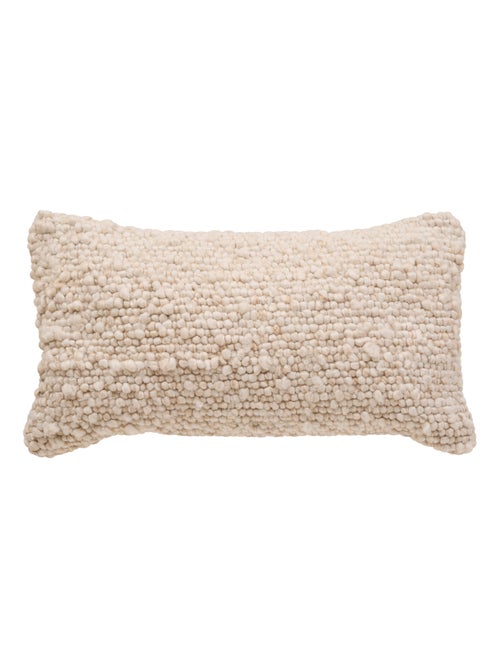 Cuscino rettangolare effetto lana sfoderabile - Kiabi