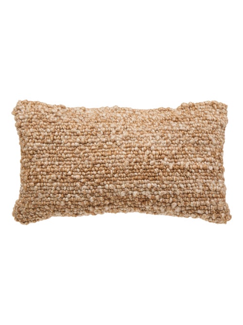 Cuscino rettangolare effetto lana sfoderabile - Kiabi