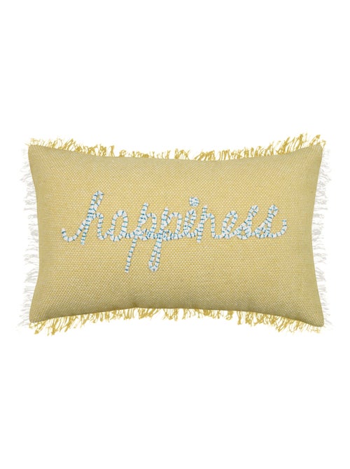 Cuscino rettangolare Happiness - Kiabi