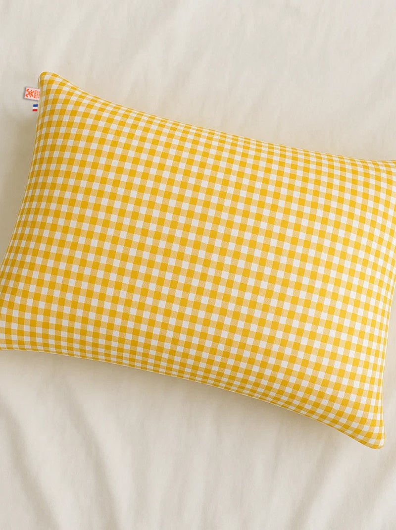 Cuscino rettangolare in cotone biologico Arancione - Kiabi