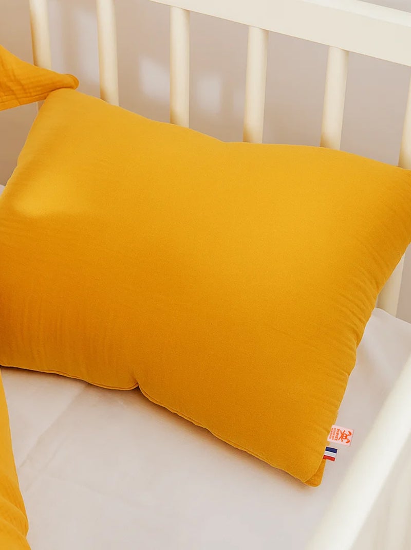 Cuscino rettangolare in cotone biologico Beige - Kiabi
