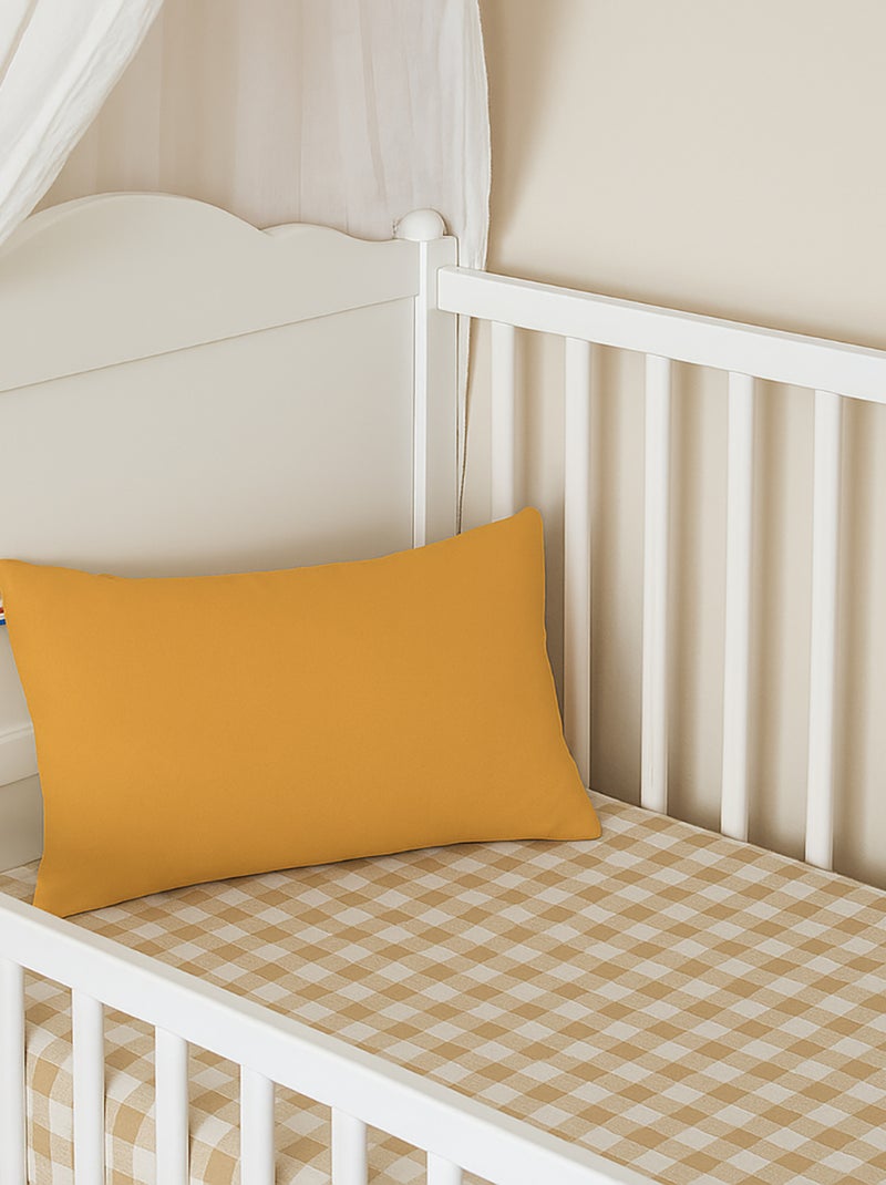 Cuscino rettangolare in cotone biologico Beige - Kiabi