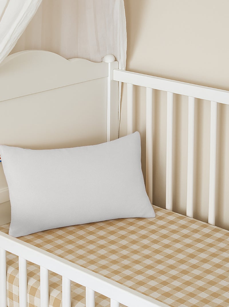 Cuscino rettangolare in cotone biologico Bianco - Kiabi