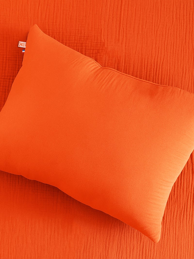 Cuscino rettangolare in cotone biologico Rosso - Kiabi