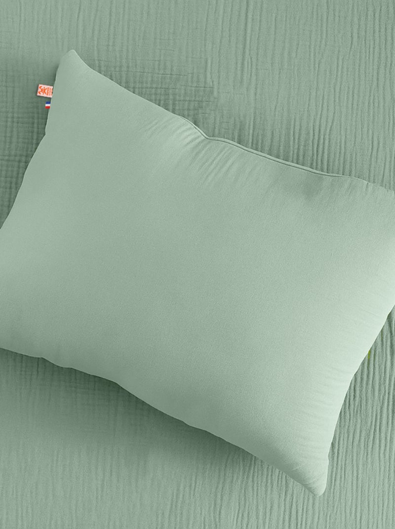 Cuscino rettangolare in cotone biologico Verde - Kiabi