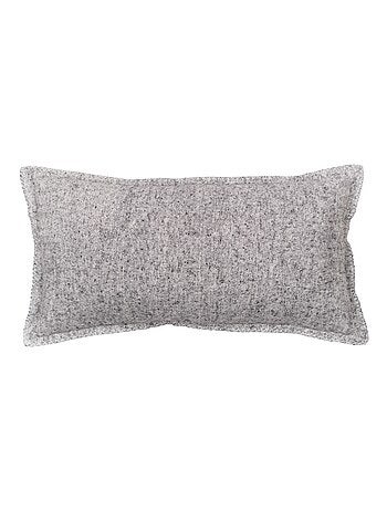 Cuscino rettangolare in cotone spazzolato