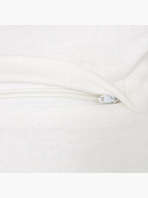 Cuscino ricamato oceania 45x45cm bianco - Kiabi