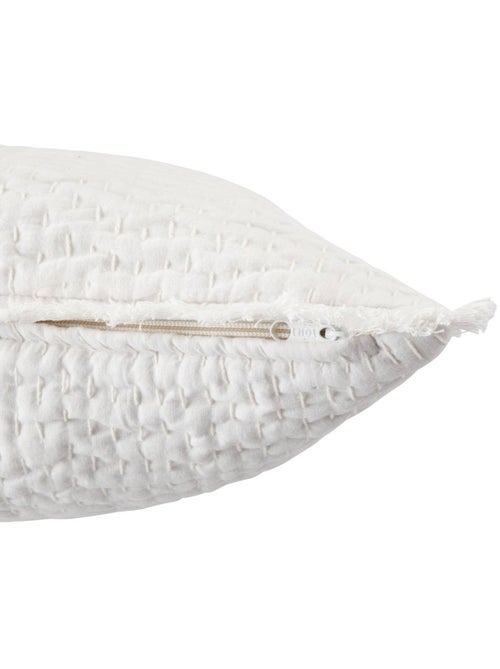 Cuscino ricamato wild bianco 45x45cm - Kiabi