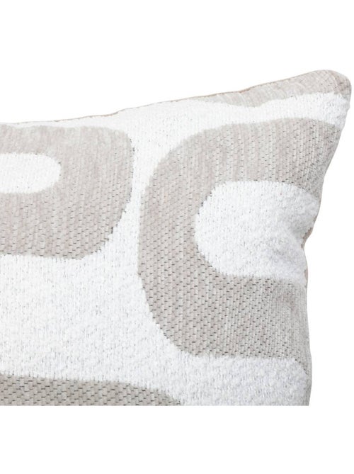 Cuscino safina in lino jacquard beige 40x40 cm - Kiabi Cuscino safina in lino jacquard beige 40x40 cm - Kiabi
