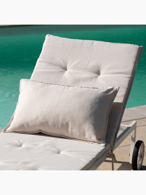 Cuscino sfoderabile in tessuto olefinico per esterni - Kiabi