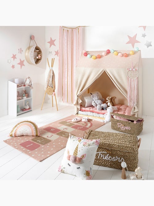 Cuscino Unicorno con nappe - Kiabi Cuscino Unicorno con nappe - Kiabi