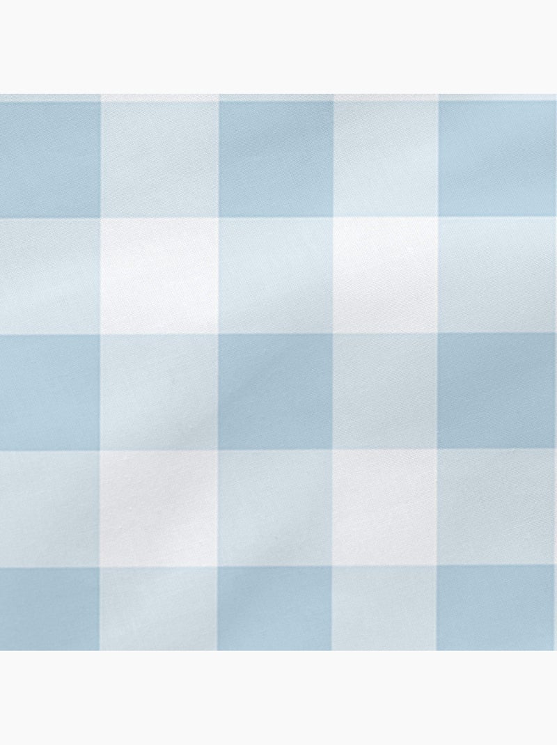 Cuscino Vichy "Happyfriday" Blu - Kiabi