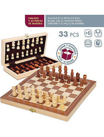 Custodia in legno per giochi da tavolo di scacchi cb games