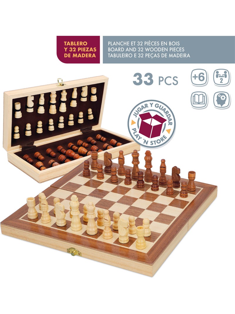 Custodia in legno per giochi da tavolo di scacchi cb games N/D - Kiabi