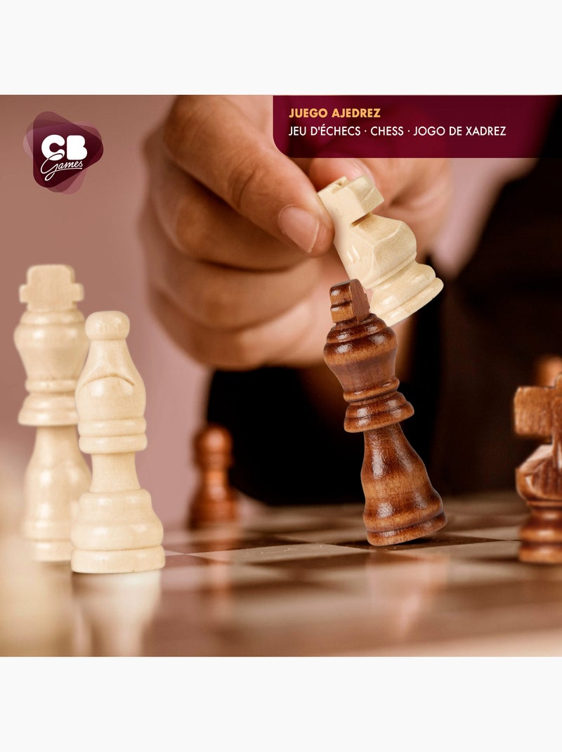 Custodia in legno per giochi da tavolo di scacchi cb games N/D - Kiabi