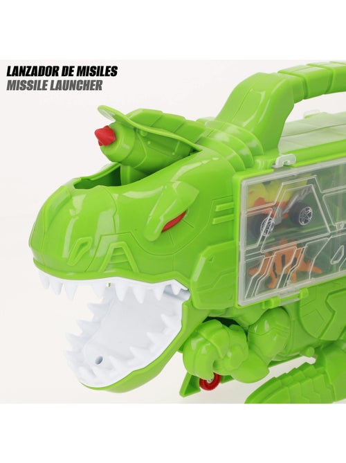 Custodia per auto dino destroyer teamsterz con rampa e lanciatore - Kiabi Custodia per auto dino destroyer teamsterz con rampa e lanciatore - Kiabi