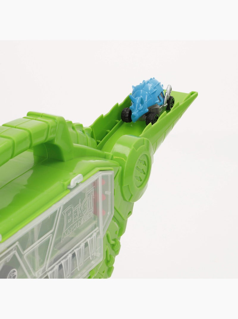 Custodia per auto dino destroyer teamsterz con rampa e lanciatore N/D - Kiabi