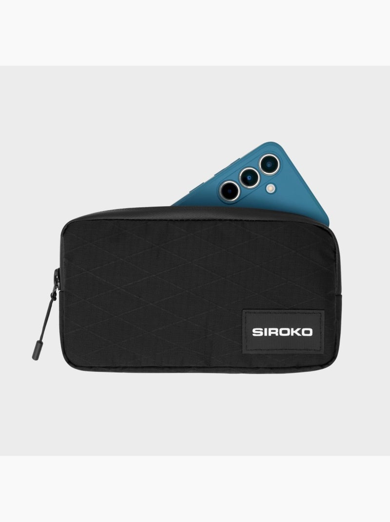 Custodia per cellulare da ciclismo ciclismo uomo e donna shield Nero - Kiabi