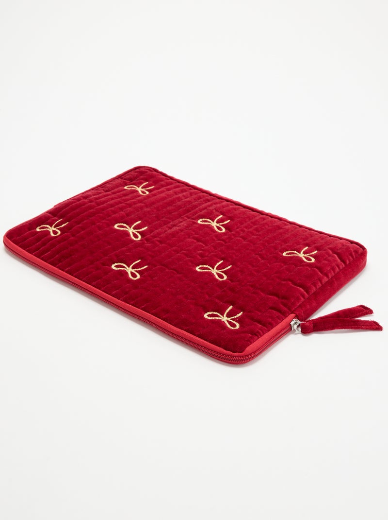 Custodia per computer 36x25 cm Rosso - Kiabi