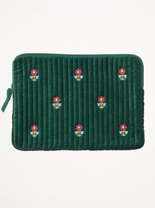 Custodia per computer 'Kiabi x Painvin' in velluto di cotone - Kiabi