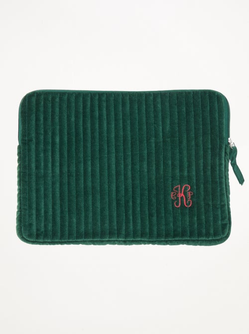 Custodia per computer 'Kiabi x Painvin' in velluto di cotone - Kiabi