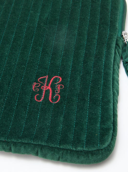 Custodia per computer 'Kiabi x Painvin' in velluto di cotone - Kiabi