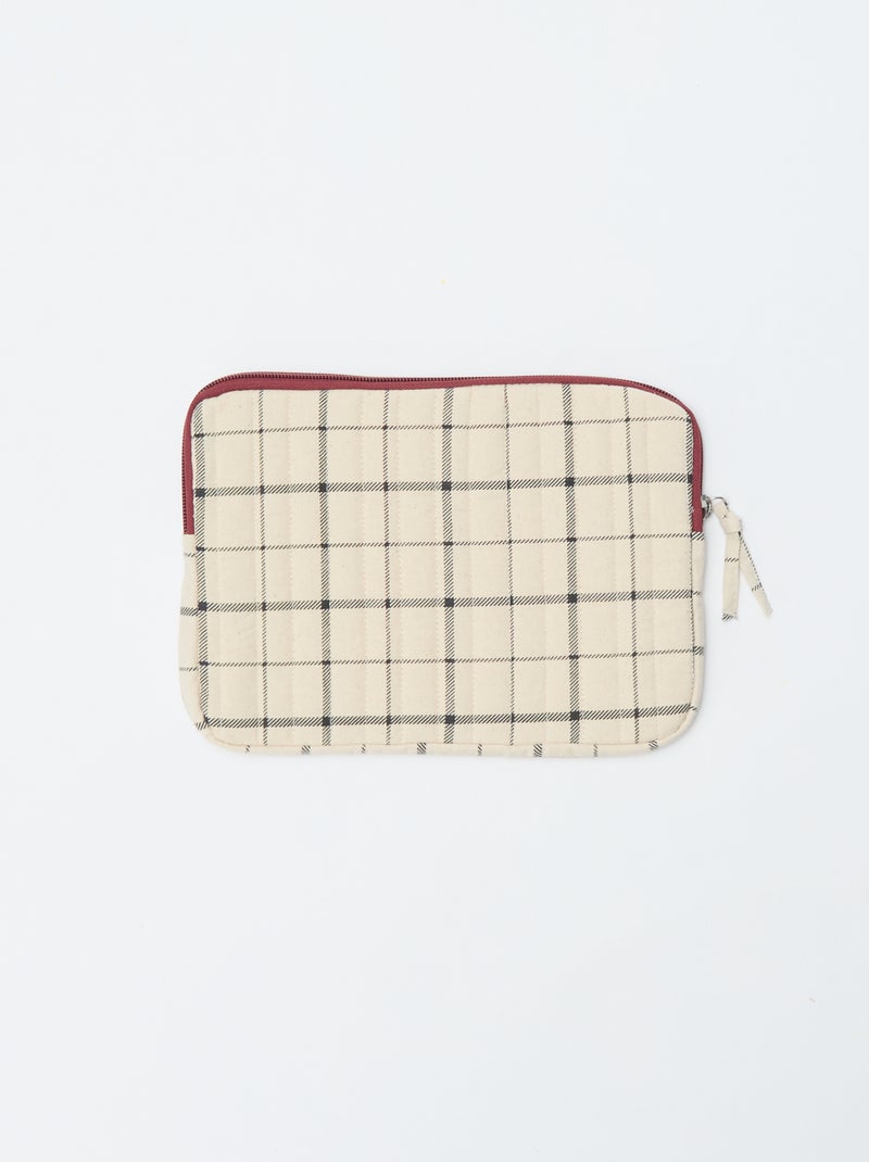 Custodia per PC o tablet - 11 pollici Beige - Kiabi