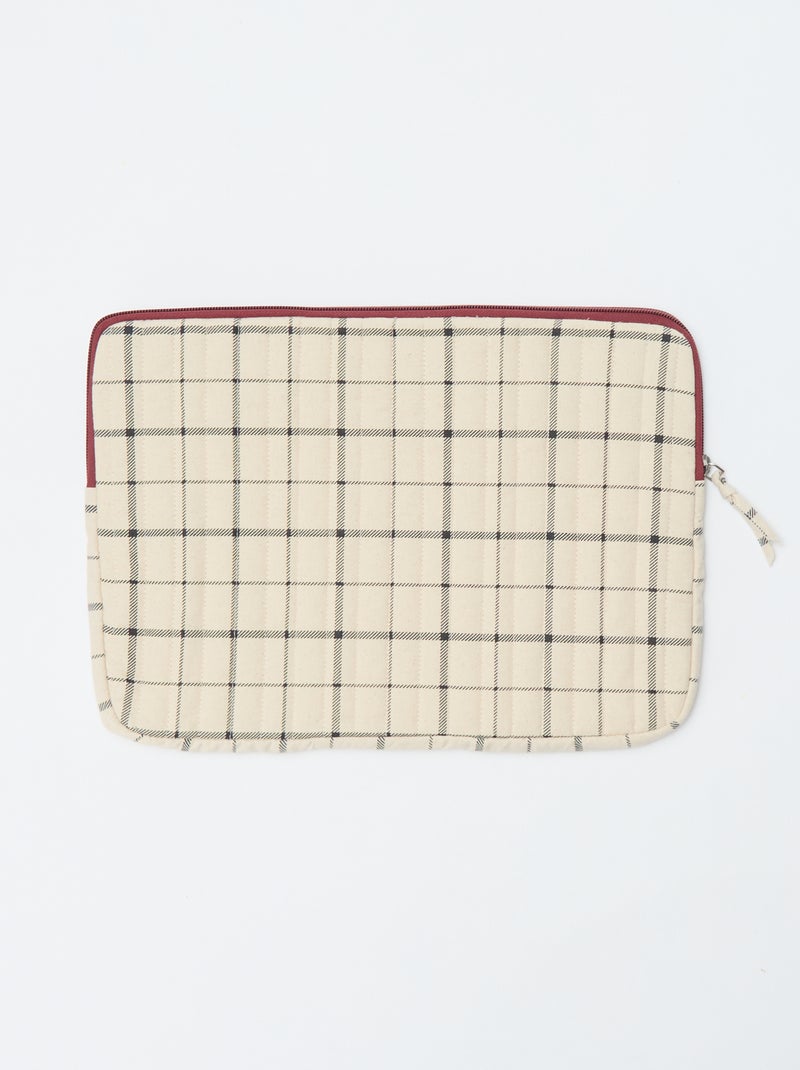 Custodia per PC o tablet - 15 pollici Beige - Kiabi