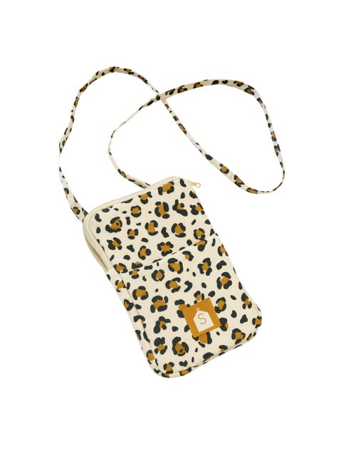 Custodia per telefono in garza di cotone trapuntata con stampa - SAUTHON - Kiabi