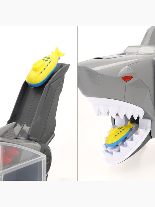 Custodia porta-auto con rampa e lanciatore roboshark teamsterz - Kiabi Custodia porta-auto con rampa e lanciatore roboshark teamsterz - Kiabi