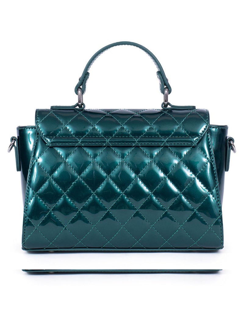 DAISY - Borsa a mano 1 manico Verde smeraldo - Kiabi