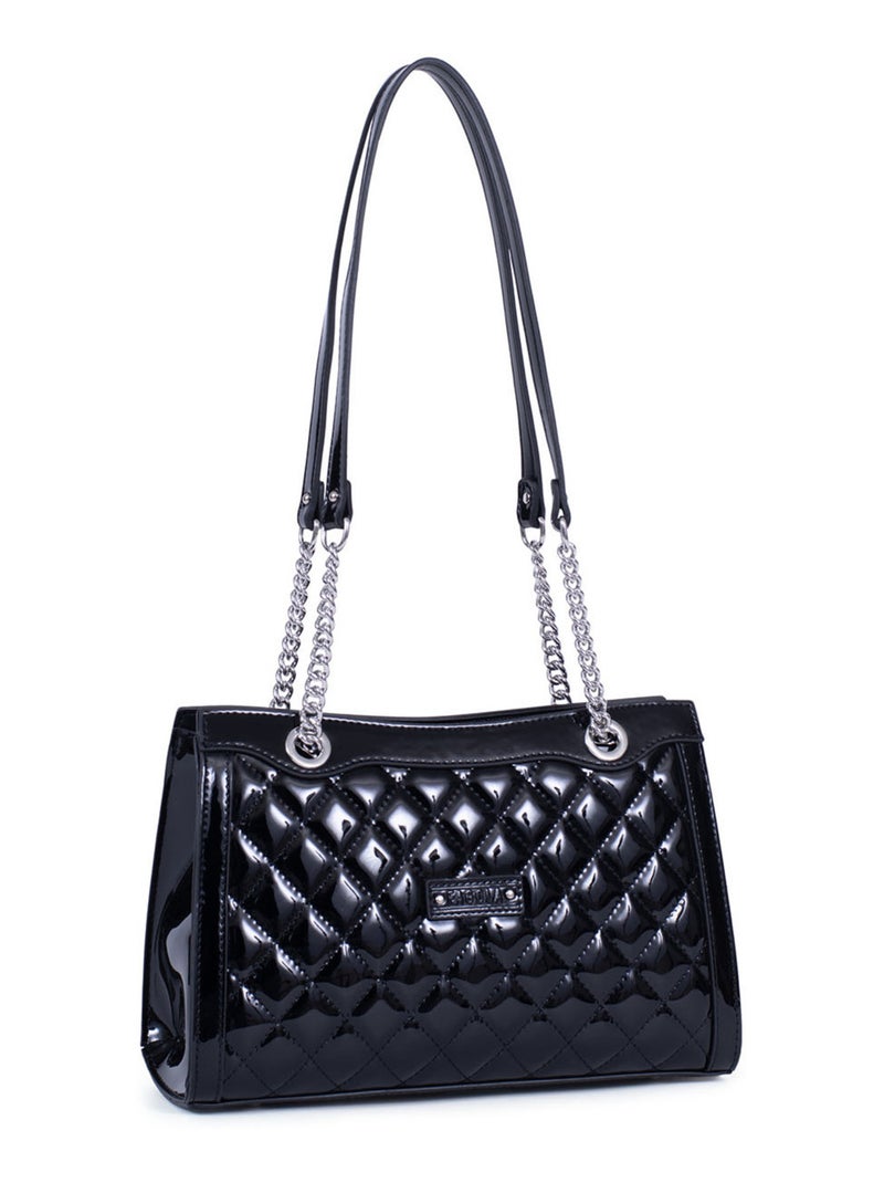 DAISY - Borsa a spalla con 2 manici Nero - Kiabi