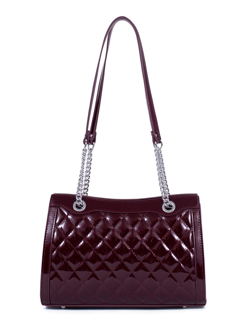 DAISY - Borsa a spalla con 2 manici Rosso carminio - Kiabi