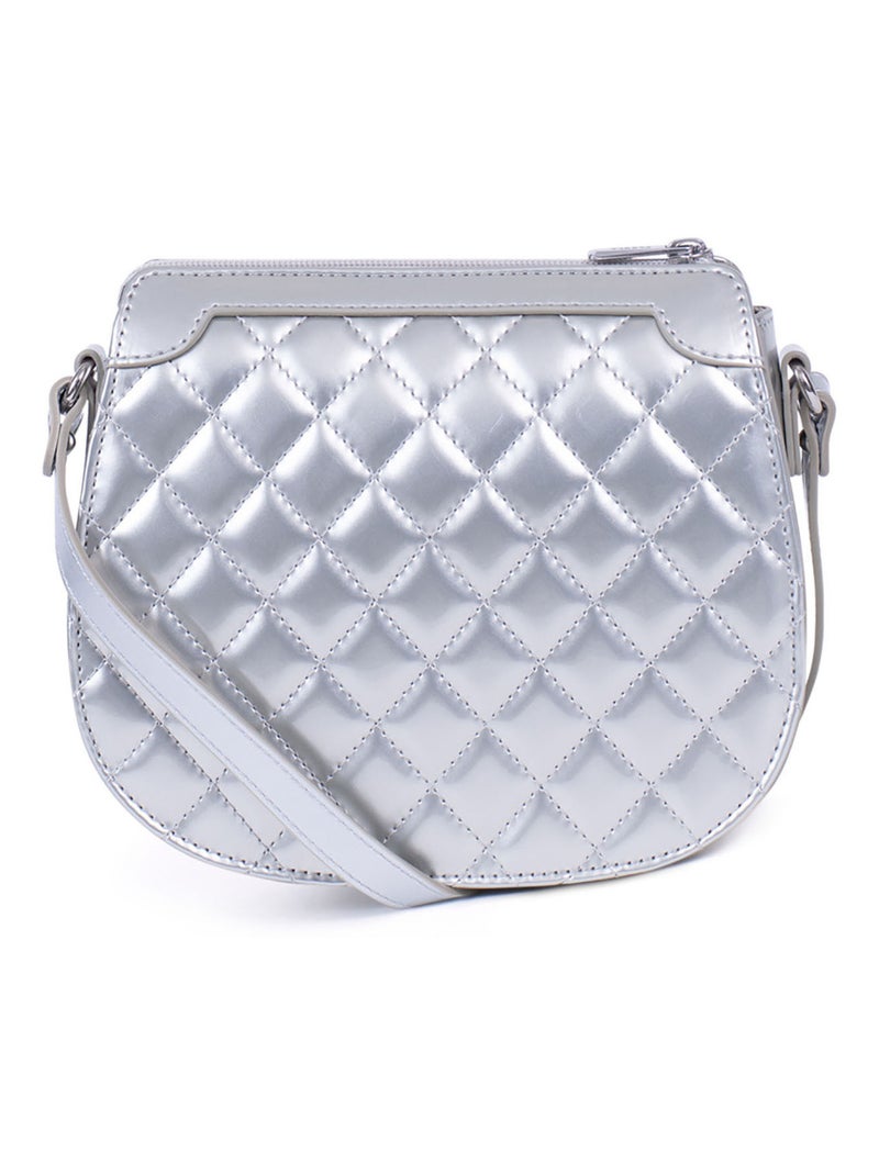 DAISY - Borsa a tracolla Argento - Kiabi