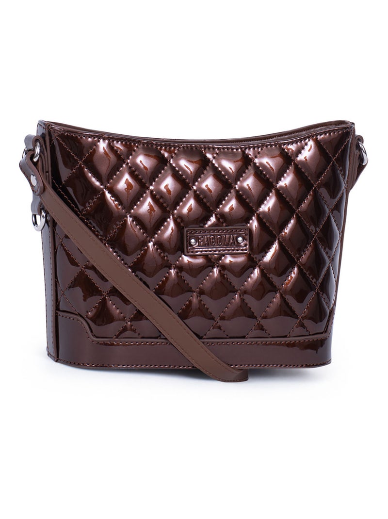 DAISY - Borsa a tracolla Bronzo - Kiabi