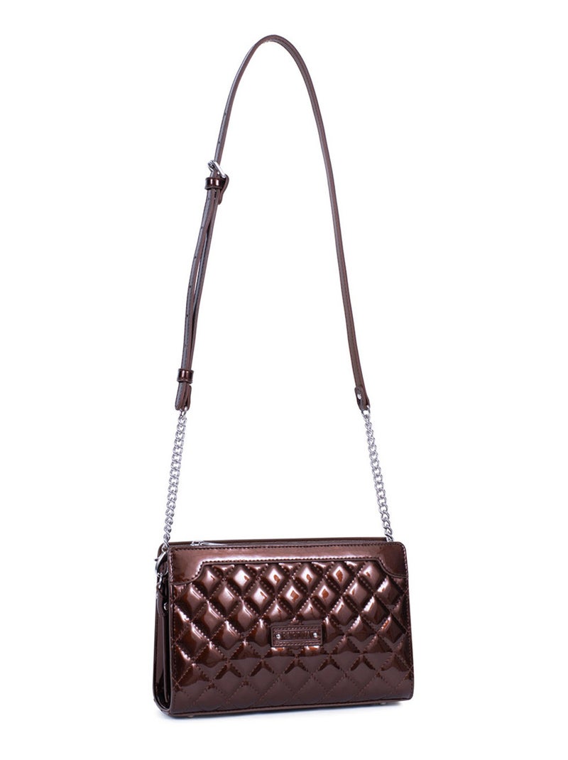 DAISY - Borsa a tracolla Bronzo - Kiabi