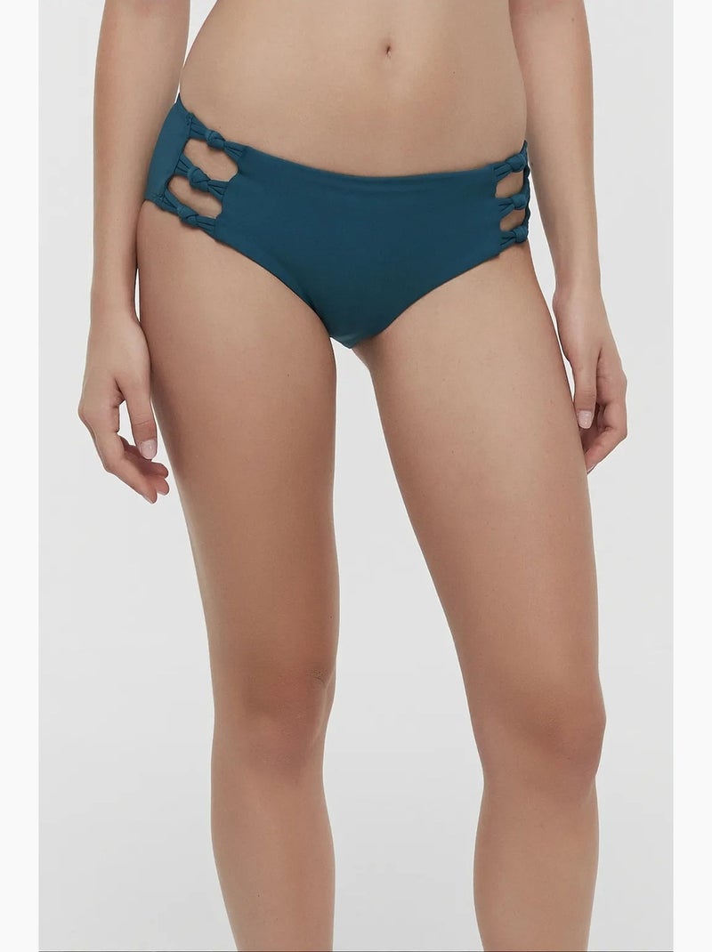 Daniela chic slip bikini penti Blu pavone - Kiabi