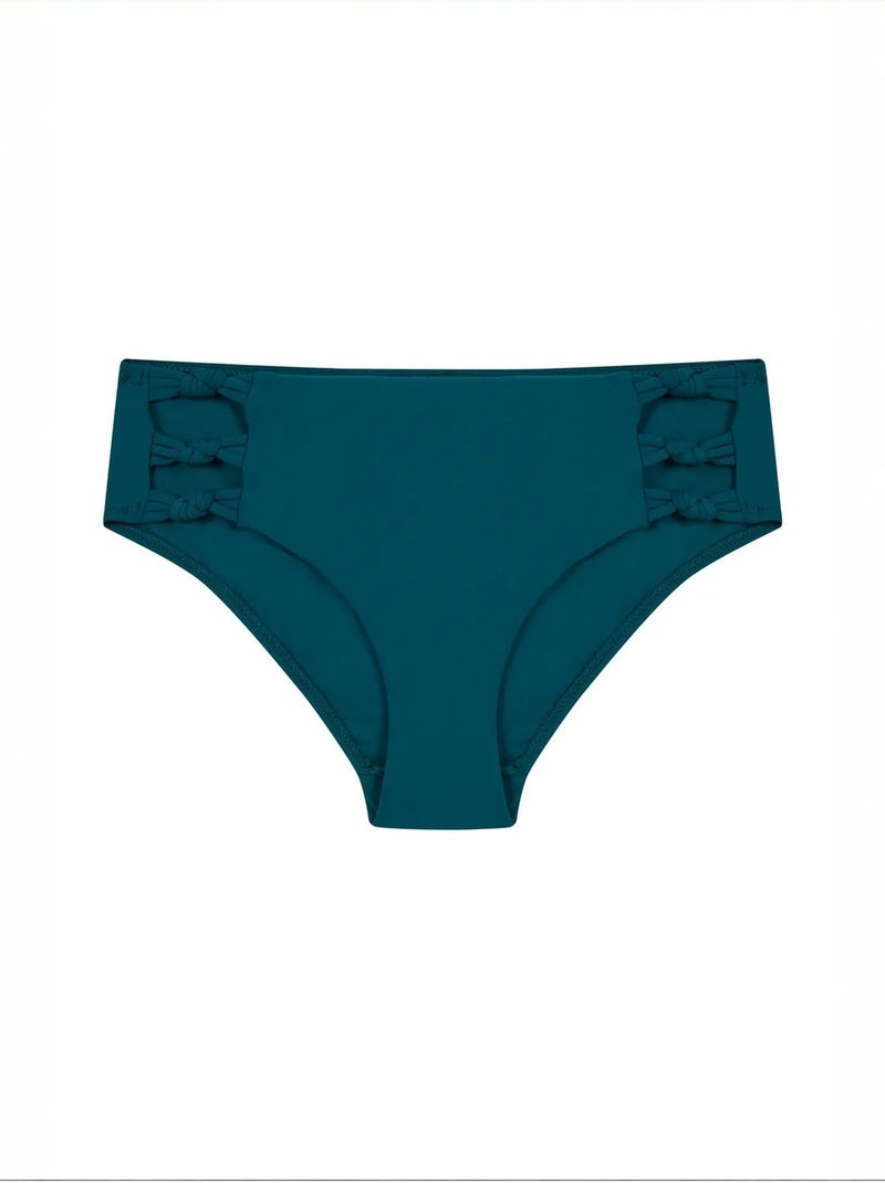 Daniela chic slip bikini penti Blu pavone - Kiabi