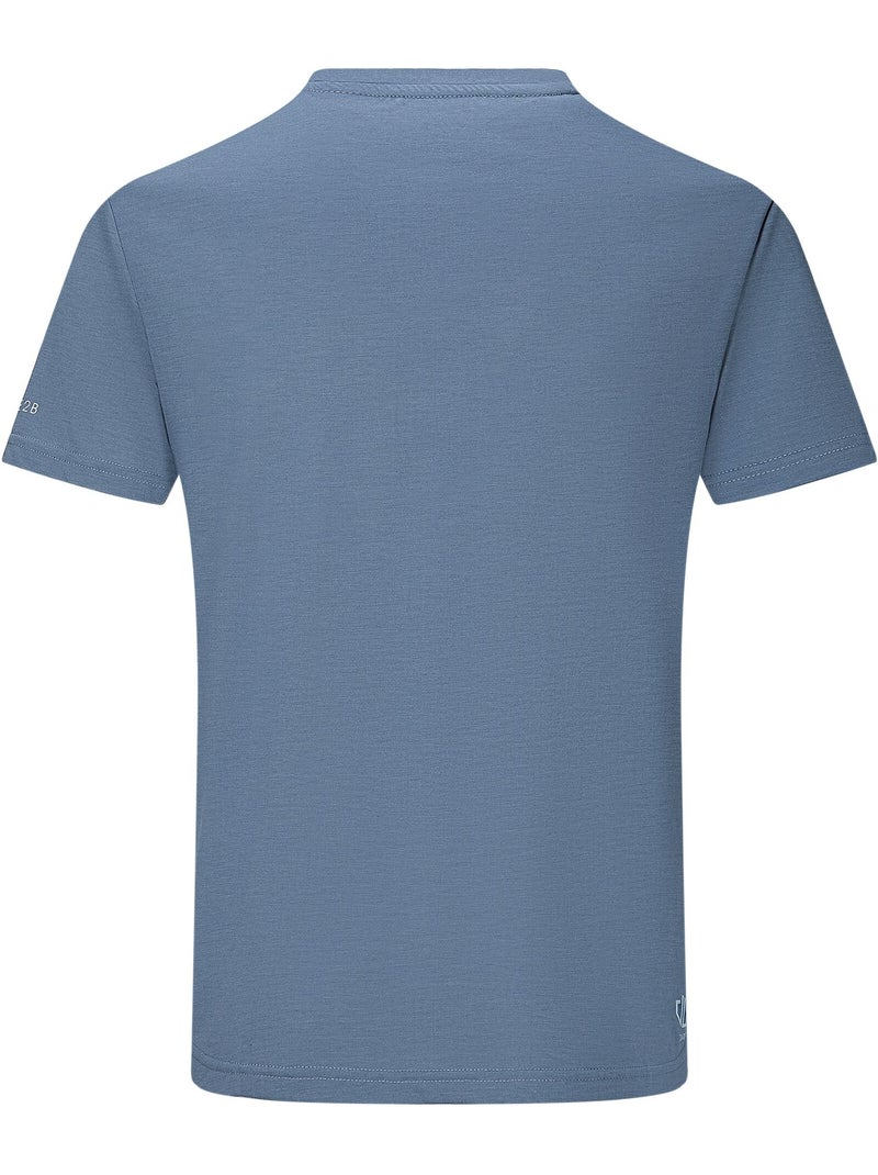 Dare 2B Agile Maglietta Maniche Corte Uomo Blu grigiastro - Kiabi