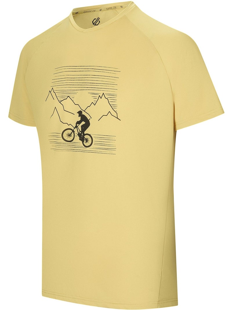 Dare 2B Tech II Maglietta Bicicletta Da Montagna Uomo Giallo - Kiabi