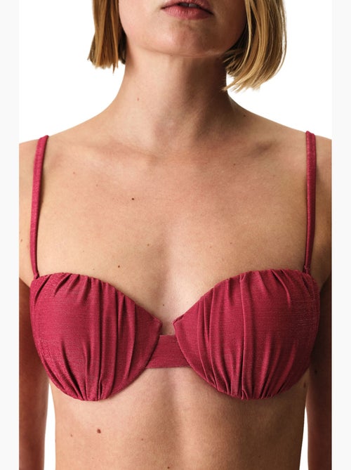 Dayana shell top bikini con glitter penti - Kiabi