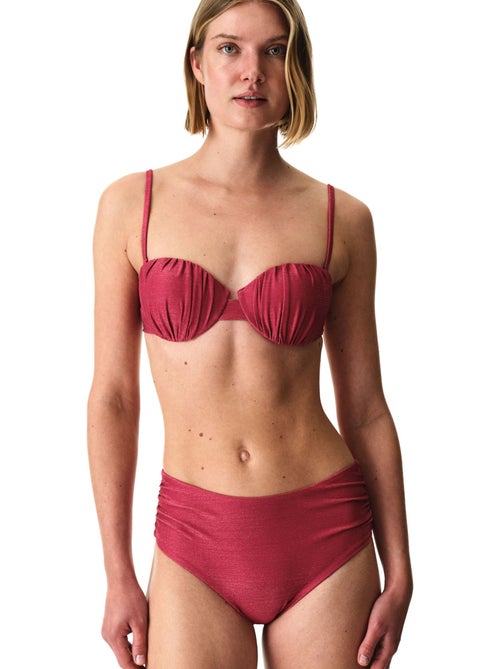 Dayana shell top bikini con glitter penti - Kiabi
