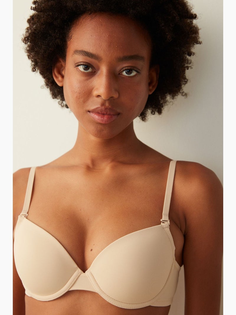 Daylift reggiseno imbottito penti Beige argilla - Kiabi